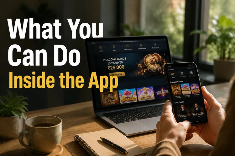 What You Can Do Inside the App